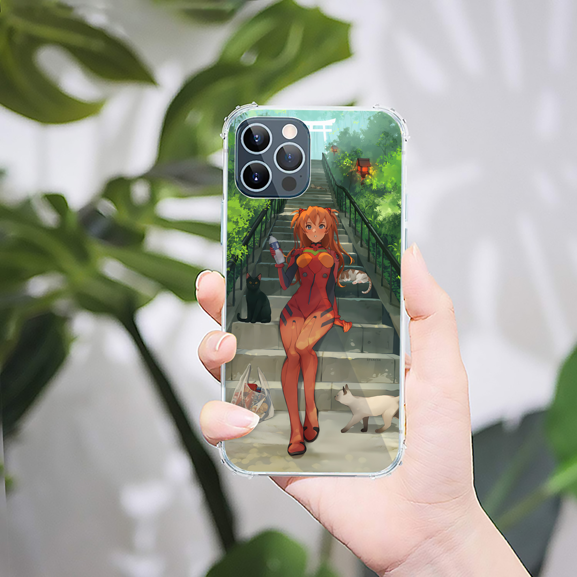 （画像用） EVA 新世紀エヴァンゲリオン 【iPhone 12シリーズ対応】透明スマホケース（クリアソフトケース）